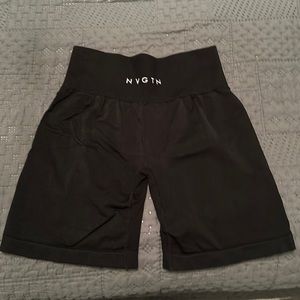 Black NVGTN biker shorts